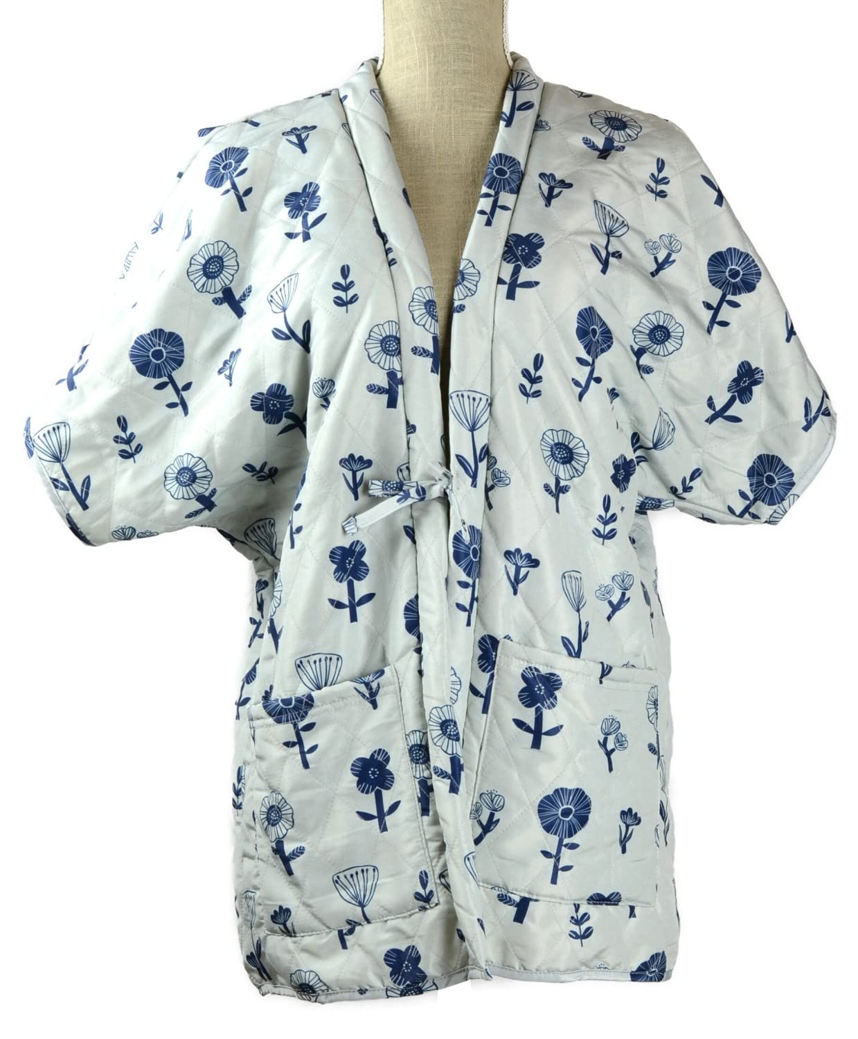 

Friends Hill Quilted Light Polyester Jacket, Polk, Gray, RW-108-471, Water-Repellent, Boa-Lined, Cold-Weather, 100%