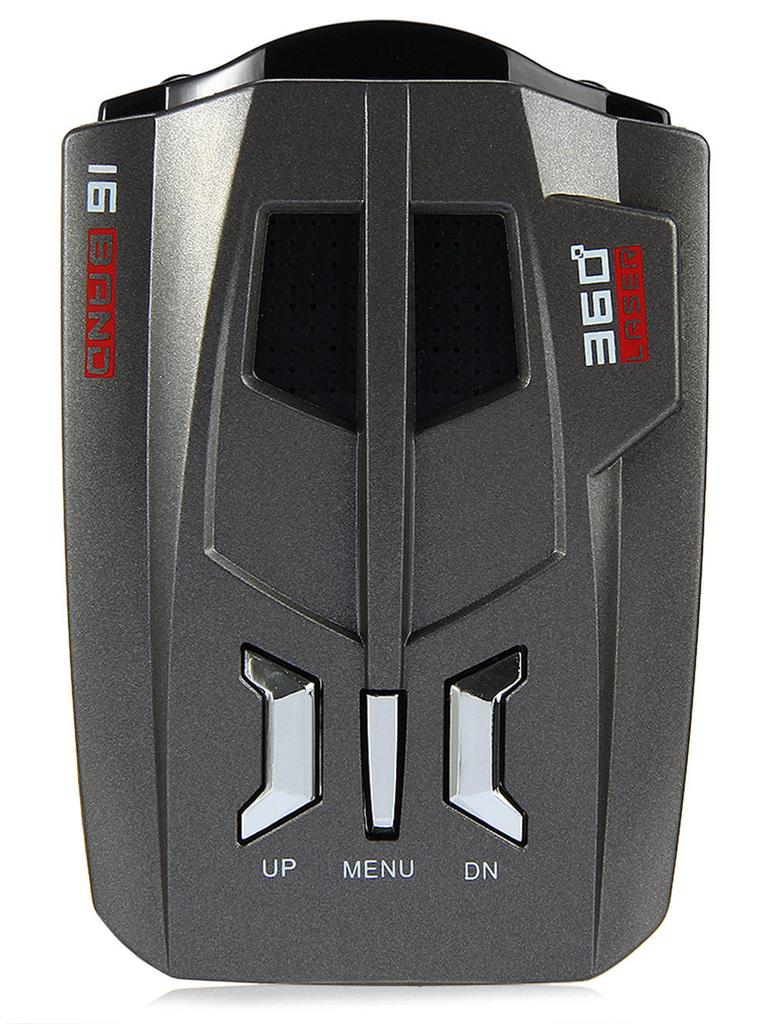 V7 GPS 360 Degrés Voiture Vitesse Sécurité Vocale Alerte