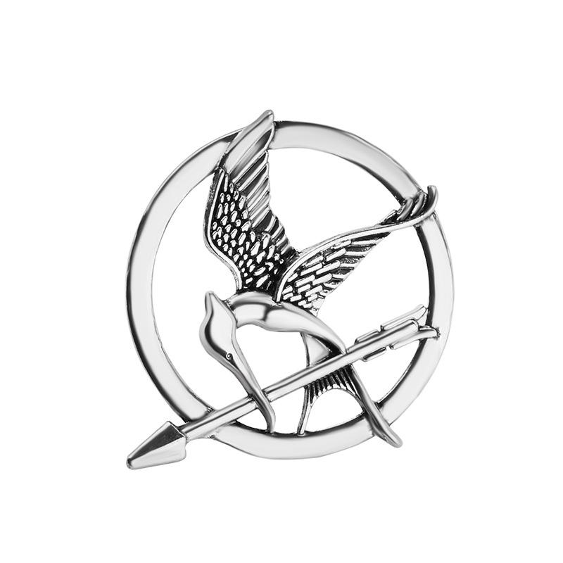 1pc Creative & Versatile Vintage Mockingbird Metal Badge Retro Brooch Pin For Backpack, Clothing, And Accessories