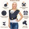 Dog Carrier for Small Dogs Front Facing Dog Carrier Sling Hands Free Cat Sling Size Adjustable Soft Cotton