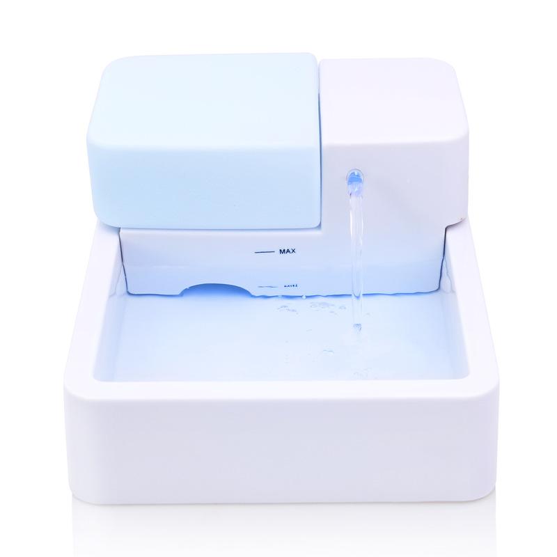 Pet Smart Drinking Fountain Pet Feeding Automatic Circulation Filtering Feeder with UV Sterilization Function