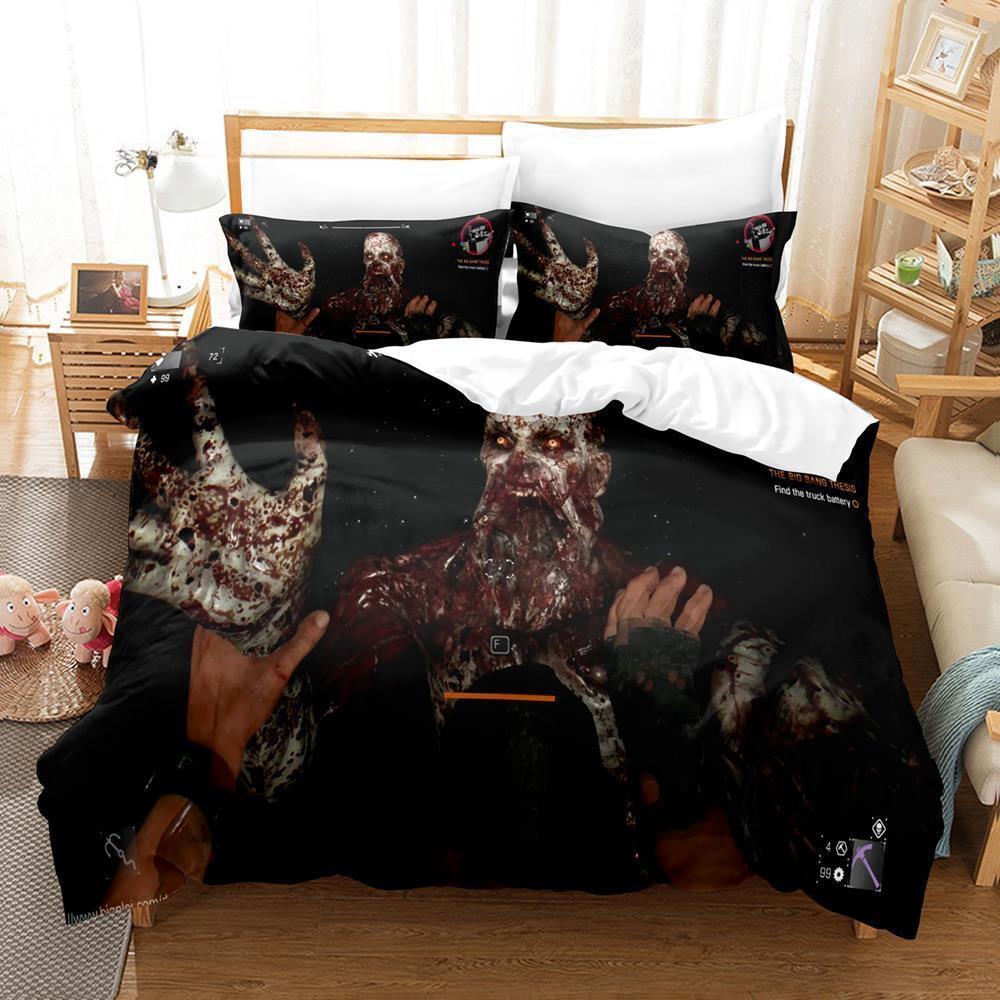 

3d Print Game Dying Light 2 Stay Human Bedding Set Single Twin Full Queen King Size Bed Set Adult Kid Bedroom Duvet Cover Sets EU single(135x200cm)