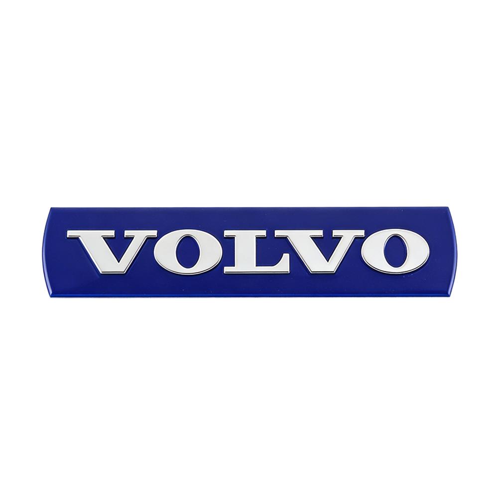 Car Front Grille Logo Letter Decorative Badge Accessories Steering Wheel Sticker for Volvo Rdesign XC90 S60 XC60 V70 S80 S40 V50