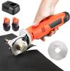 MXBAOHENG Electric Fabric Maximum Cutting Thickness Cutter for and Cardboard Scissors, Cutter, Rechargeable, 12V, 25mm, Blade/Battery Included,