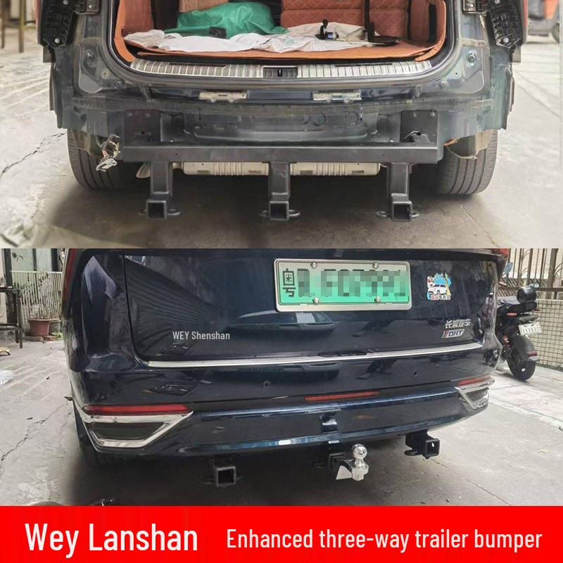 Lan Shan Da Gou 3rd Gen H6 Three-Hole Trailer Hook for Meng Long Xiao Long MAX