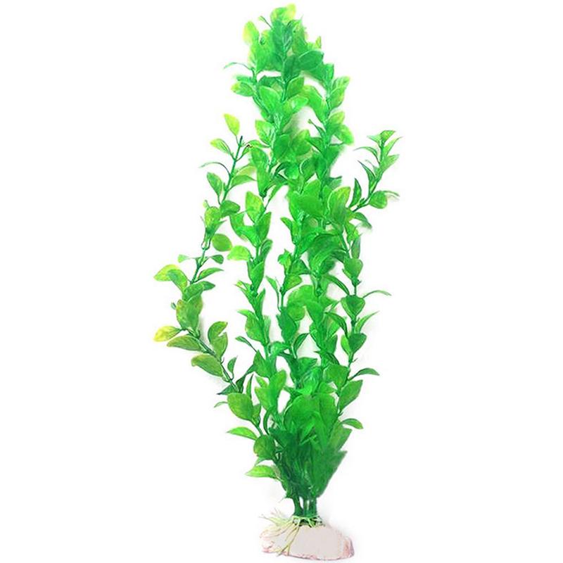 Aquatic Fish Tank Landskap Aquarium Decor Artificiell plast Vatten Gräs Weed Plant Ornament