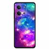 Case For Xiaomi Redmi 15C 5G European Colorful Flower Black Soft Silicone TPU Phone Case For Redmi 15C 4G Shell ProtectionBumper