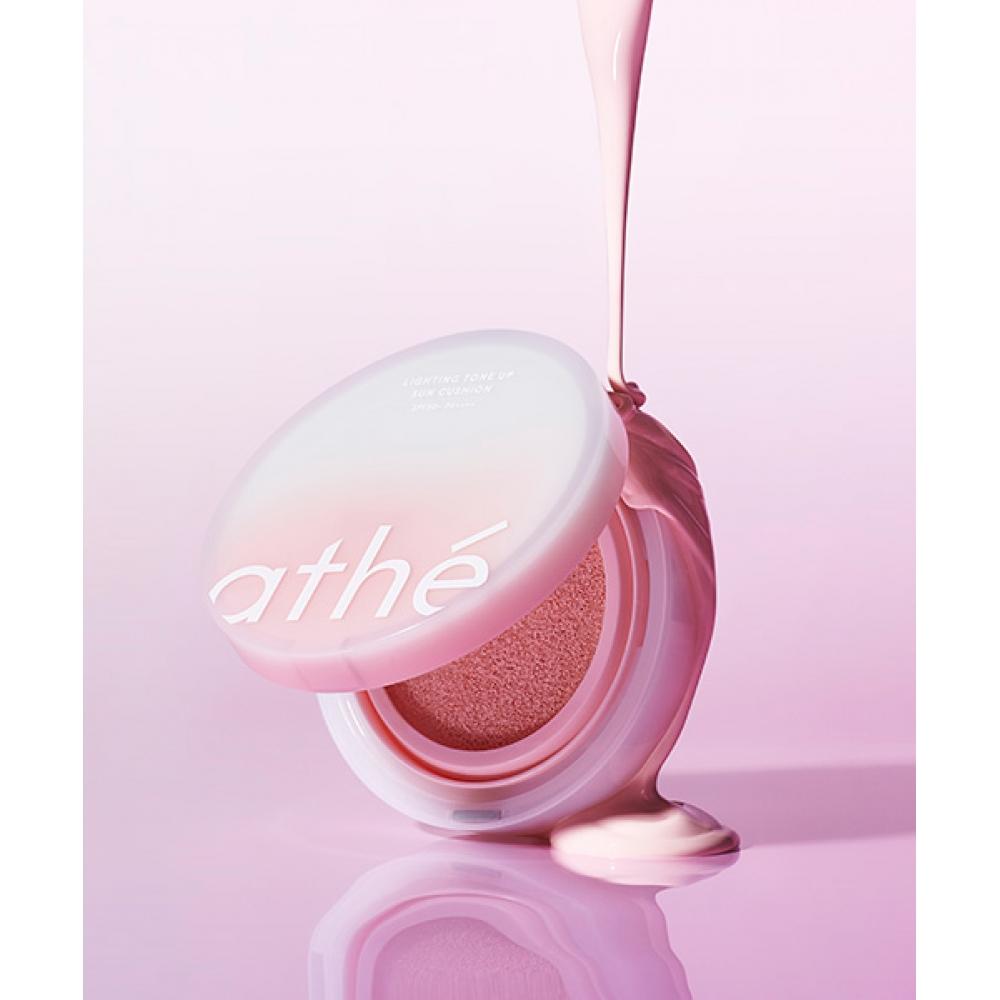 Athe Vegan Relief Lighting Tone Up Sun Cushion Spf50+pa++++