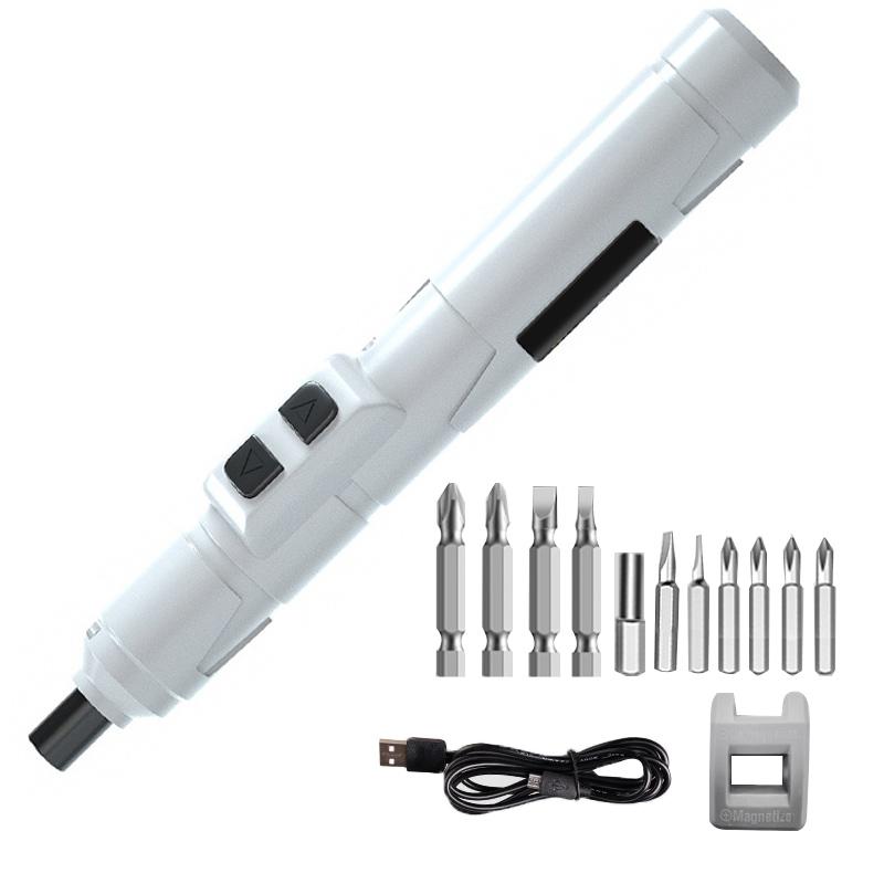 

Electric Screwdriver Mini USB Cordless Screwdriver 3.6V Charging Drill Manual Automatic Power Tools Handheld Drill