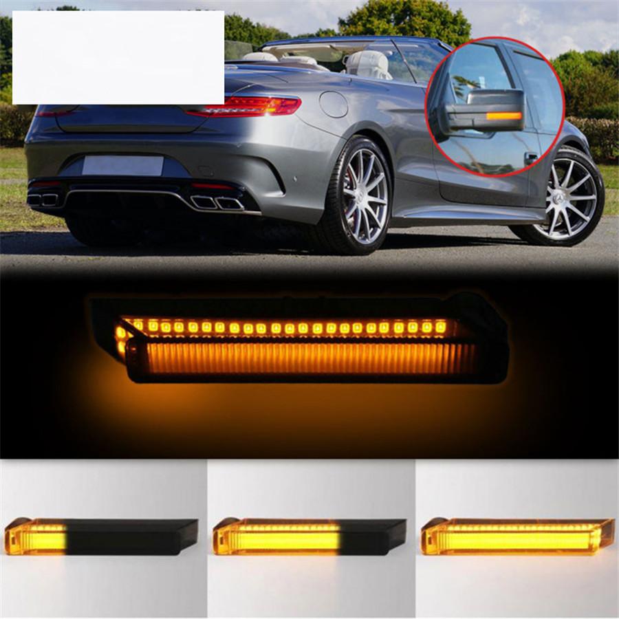 2x Dynamic LED Side Mirror Turn Signal Lamp For Ford Expedition 97-07 F150 04-14