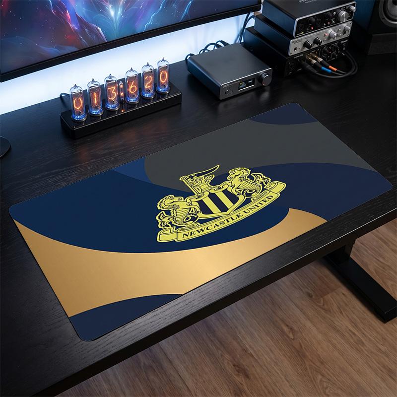 Tappetino Mouse Grande Stampa Calcio Newcastle United, Tappetino Esteso Antiscivolo per Scrivania da Gioco per Ufficio Casa