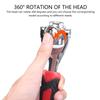 52 in 1 Rotating Ratchet Wrench Ergonomic Nonslip Handle Double Head Wrench for Tight Space and Mechanical Work