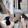 Street Style Short Bodycon Dress With Sleeveless Design For Summer Wear