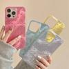 Colorful Sweetl Heart Vortex Pattern Phone Case For iPhone 11 12 13 14 15 16 Pro Max XS X XR 7 8 Plus SE2 16E Shockproof Cover