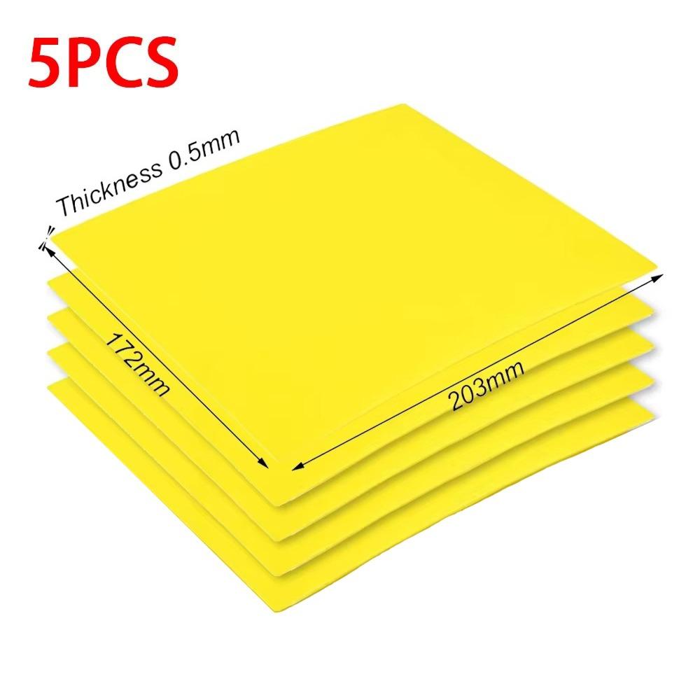 High Temperature Resistant Epoxy Board Yellow Circuit Insulation Board Protection Board  Battery