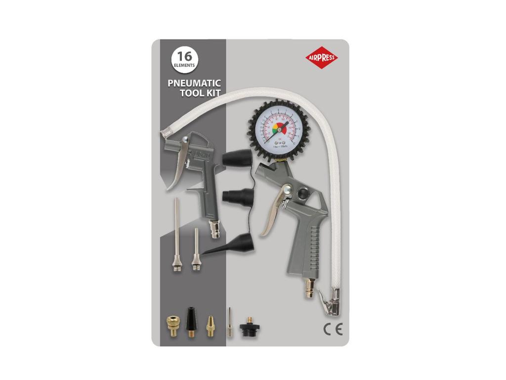 PNEUMATIC ACCESSORIES SET 16 PCS - AP 4300025