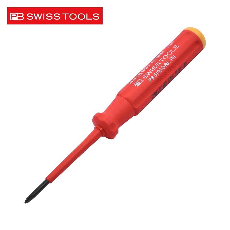 PB SwissTools VDE 1000V Insulated Screwdrivers 60mm