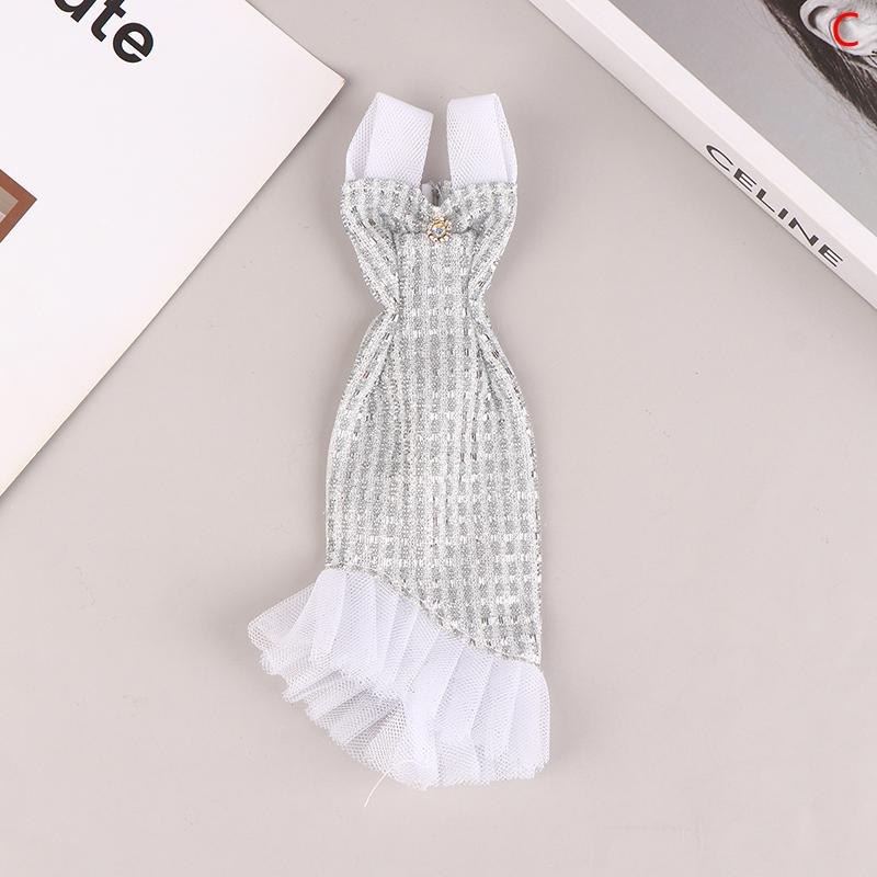 

Кукольная одежда для кукол 30 см, платье принцессы, юбка со шлейфом, вечернее платье, свадебное платье, декор кукольного домика as the picture