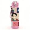 1PC Retro Band Grid Collage Portrait Print 750ml Portable Sports Water Bottle Leakproof Gym Outdoor Travel Drink Cup