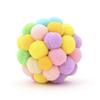 1PCS Cat Toys Cat Plush Ball Toy Pet Elastic Bell Ball Self Hi Ball Playing Cat Colorful Woolen