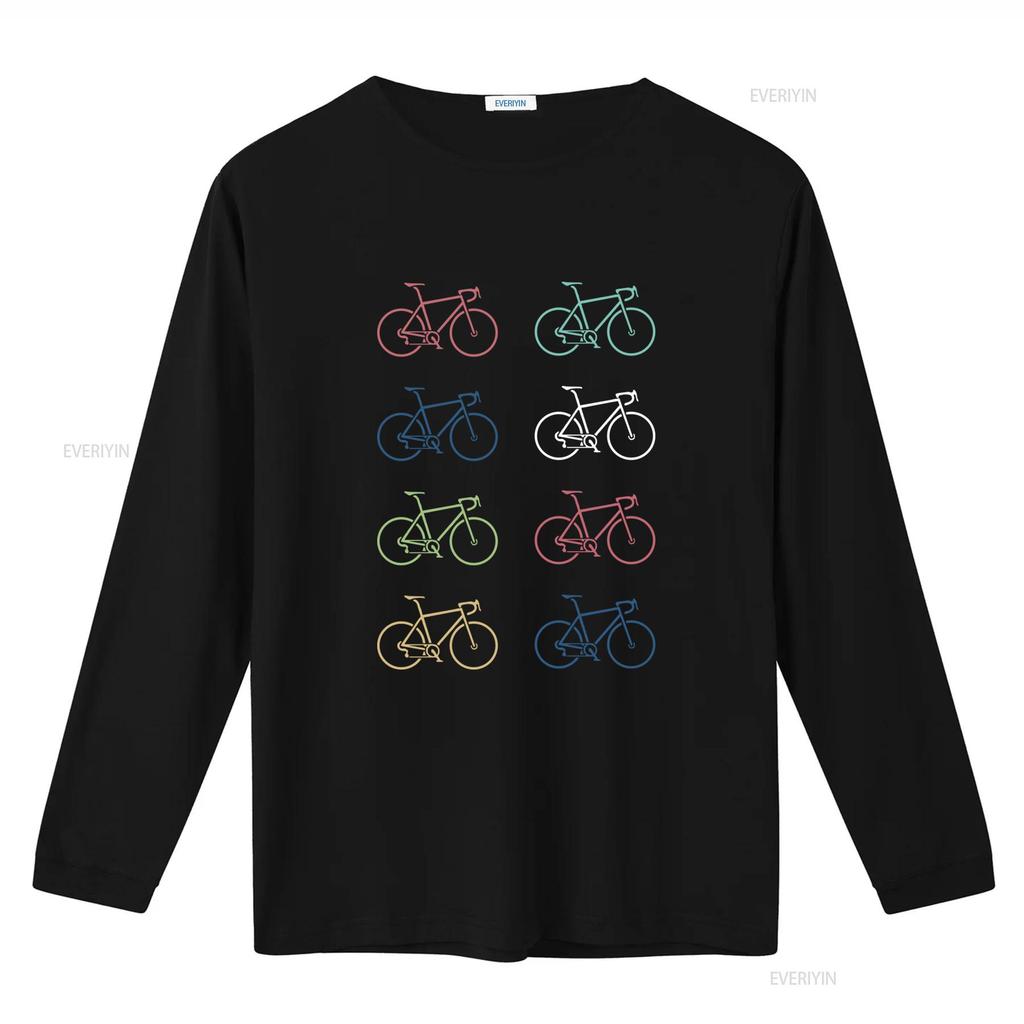 Retro Road Bike Bicycle T Shirt Available in Multiple Colors for  vintage Washed Breathable Top For Everyday Wear Stretched