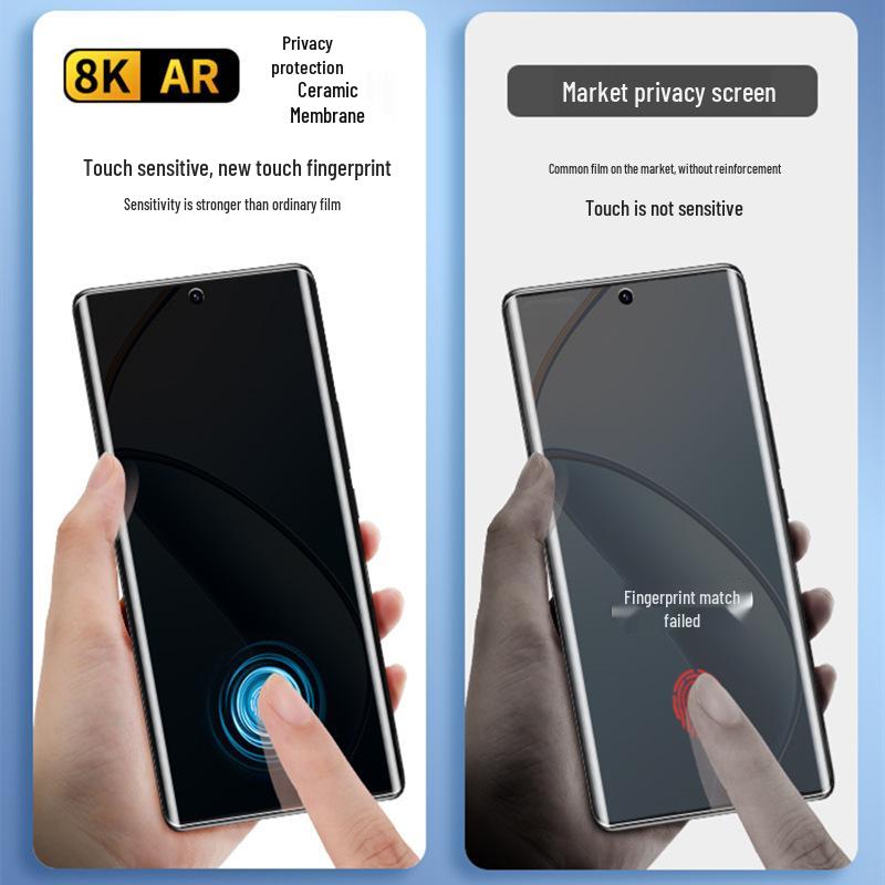 Huawei P70/P70 Pro Anti-Spionage Panzerglas Displayschutzfolie für P60/P70 Ultra