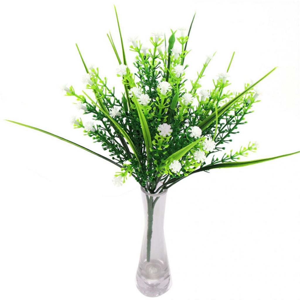1Pc Durable Babysbreath Artificial Flowers Waterproof Faux Plant Shop Home Decor