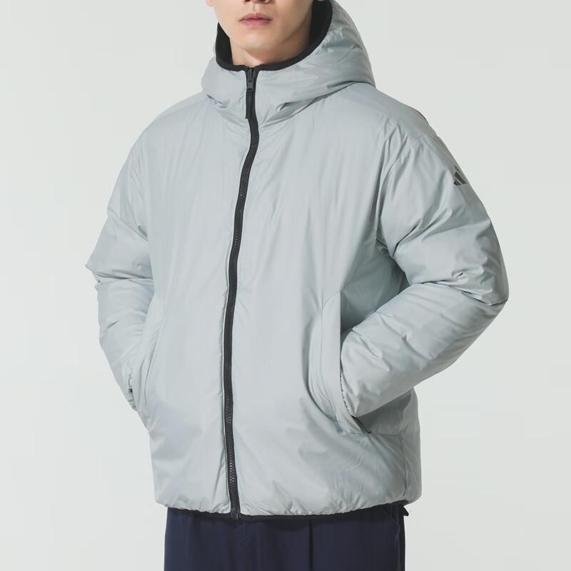 Adidas Men's Winter Sportswear Hooded Down Jacket KC2490