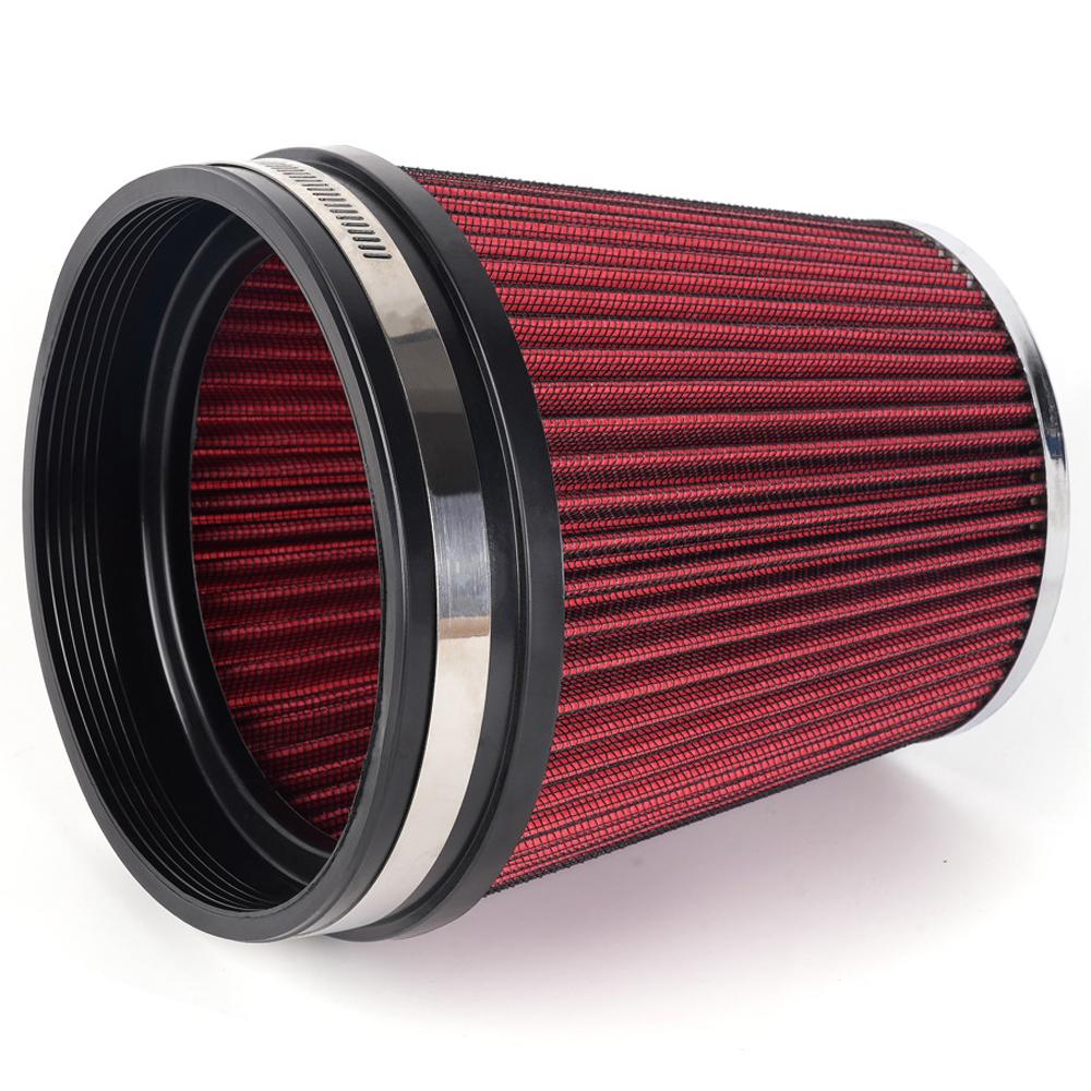 Universal 6 Inch 152mm Car High Flow Air Filters Replacement Cold Air Intake Sport Racing Washable Air Filters Auto Accessories