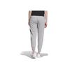 Adidas Neo Solid Color Lace-Up Casual Tapered Knit Sports Pants Women Pants Gray IK2441