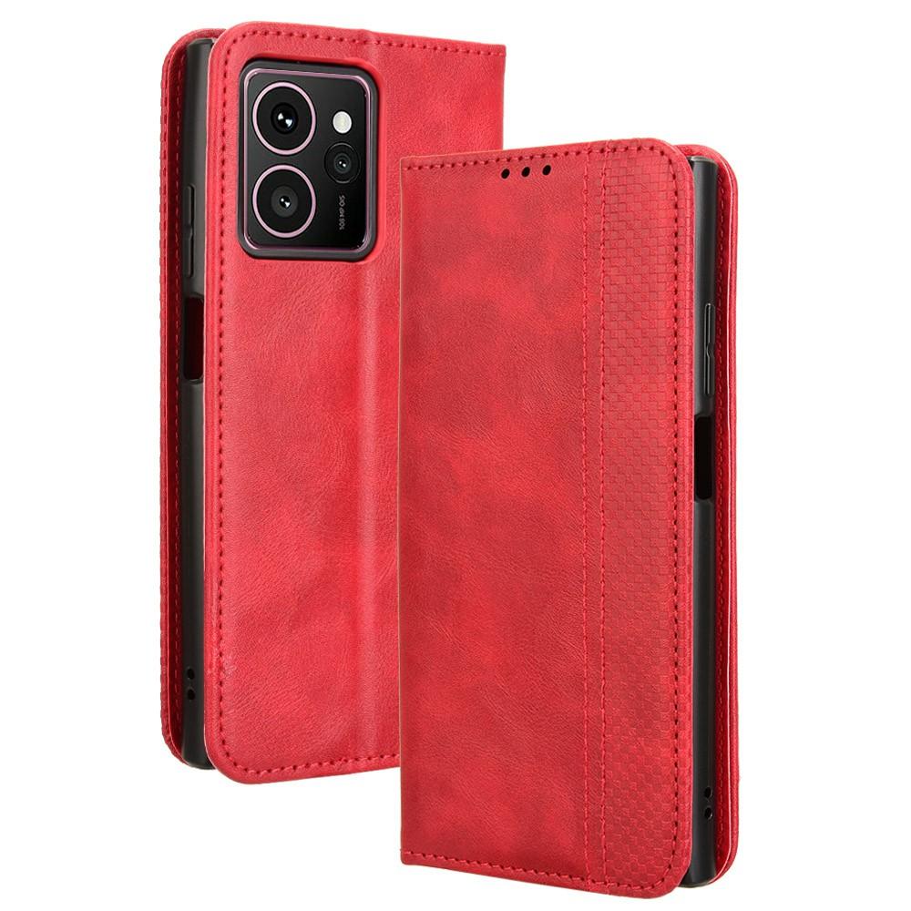 For HMD Skyline Leather Case Wallet Stand Retro Texture Phone Cover