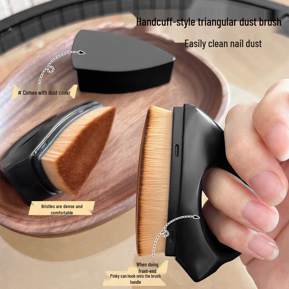 

Triangle Hand-held Nail Dust and Cuticle Brush for Fine Dust Removal