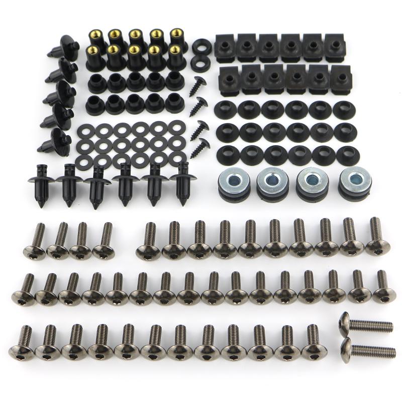 Fit For Suzuki GSXR 1000 GSX-R1000 2001-2018 GSX-S1000F 2015-2018 Complete Full Fairing Bolts Kit Bodywork Covering Bolts