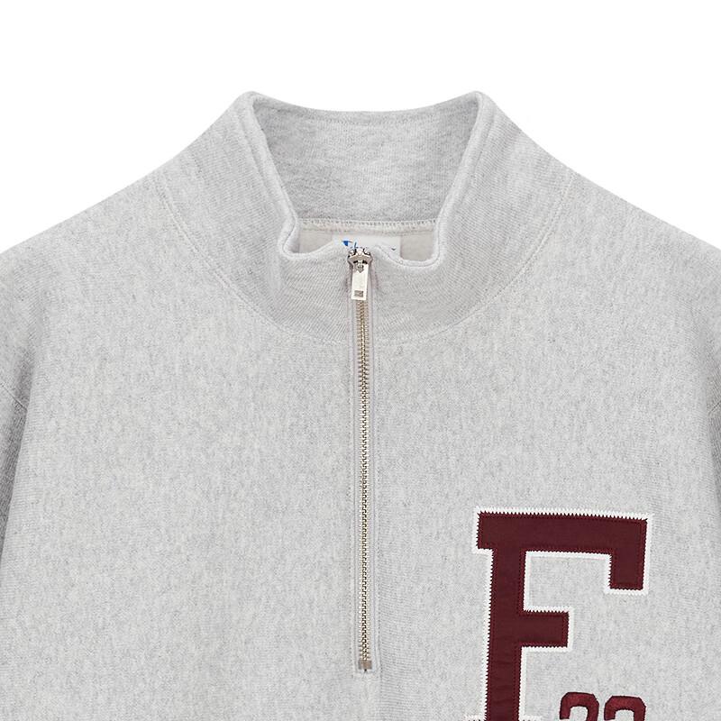 Champion Embroidered Logo Quarter-Zip Fleece Sweatshirt