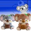 Plush Koala Stump Toys Cartoon Stuffed Dolls Room Decorations Kid Gifts Xmas