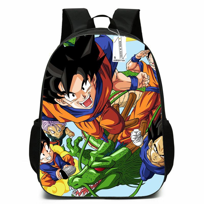Anime Peripheral Dragon Ball Backpack Dragonball Student School Bag Wukong Polyester Backpack Backpack