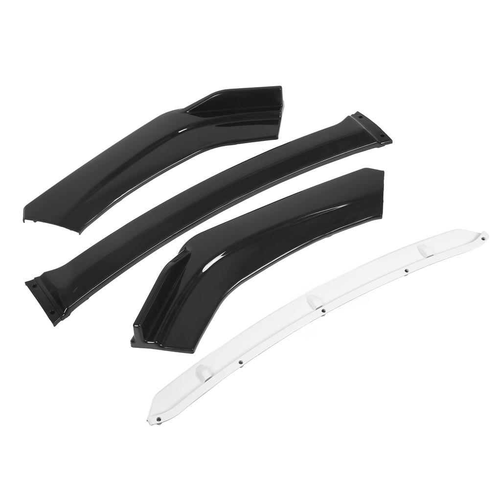 Universell Frontbåge Läpp Spoiler Splitter Kit Aerodynamisk Del för Bilmodifiering