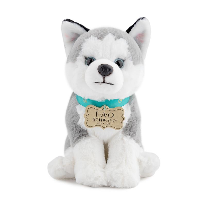 

[toytron] F.A.O. Schwarz Planet Love Husky Plush Doll 25cm