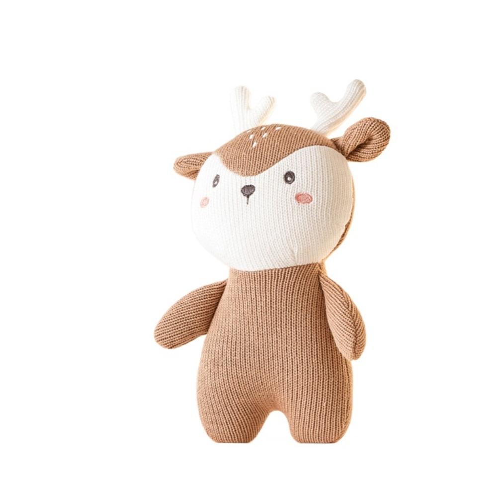 New cotton wool knitted doll baby comfort sleeping doll baby and children can chew plush to play with