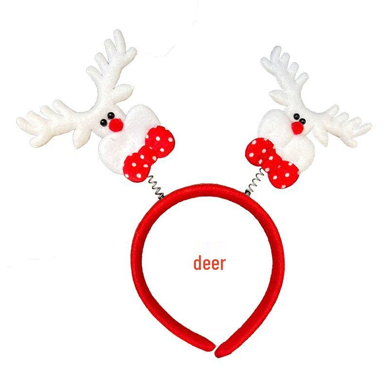 Christmas Hair Clip & Headband Set: Snowman Ornament, Bow, Hat - Perfect Holiday Accessories for Kids