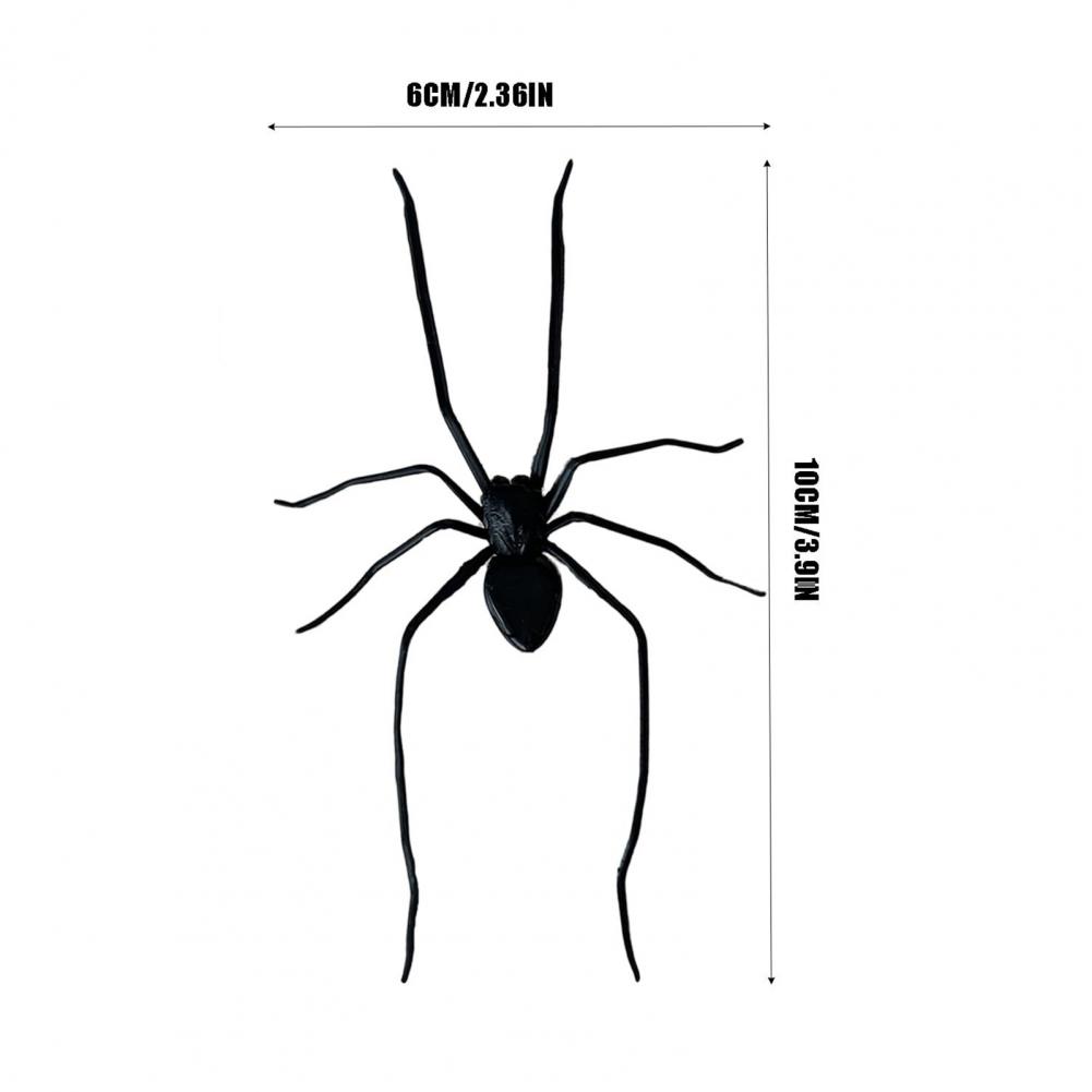 Spider Fridge Magnet, Realistic Magnetic Spider For Refrigerator Car Garage Door, Fun Decor For Halloween Parties Office Pranks