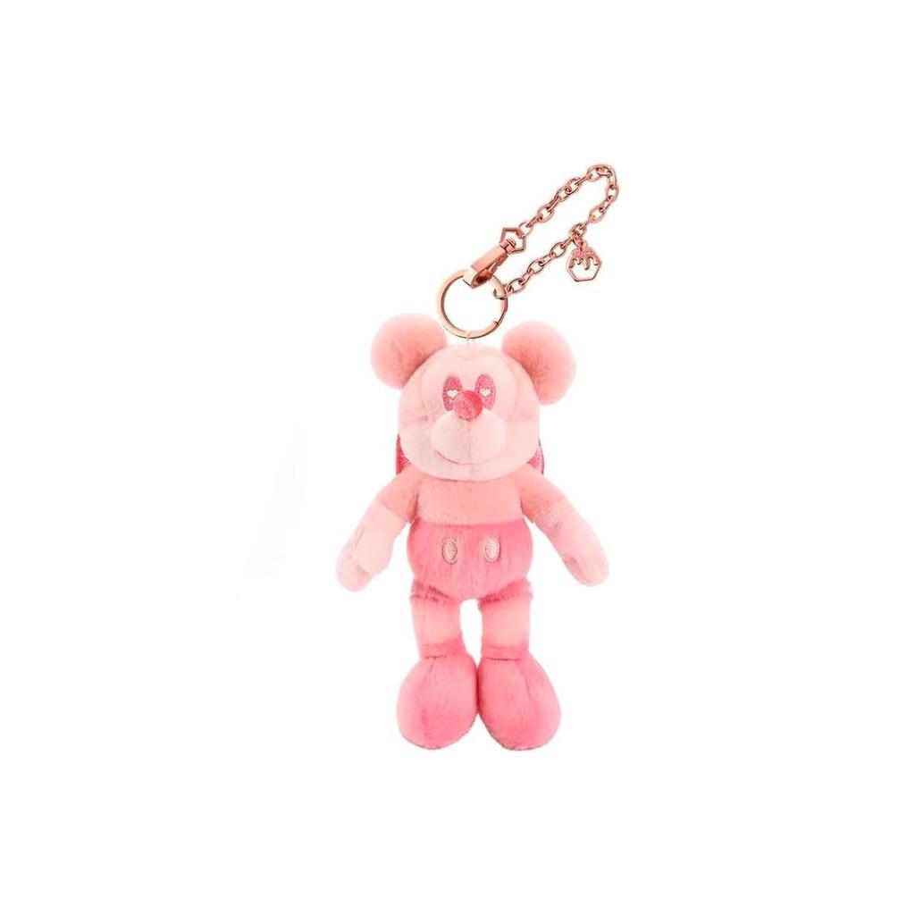Disney Authorized Mickey, Minnie, Donald, and Goofy Plush Toy Keychain or Lanyard