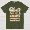 I'm Not Arguing Im Just Explaining Why I Am Right Cotton Summer Casual Cool Loose T-Shirt