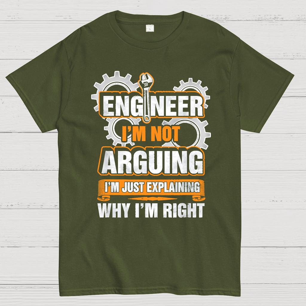 I'm Not Arguing Im Just Explaining Why I Am Right Cotton Summer Casual Cool Loose T-Shirt