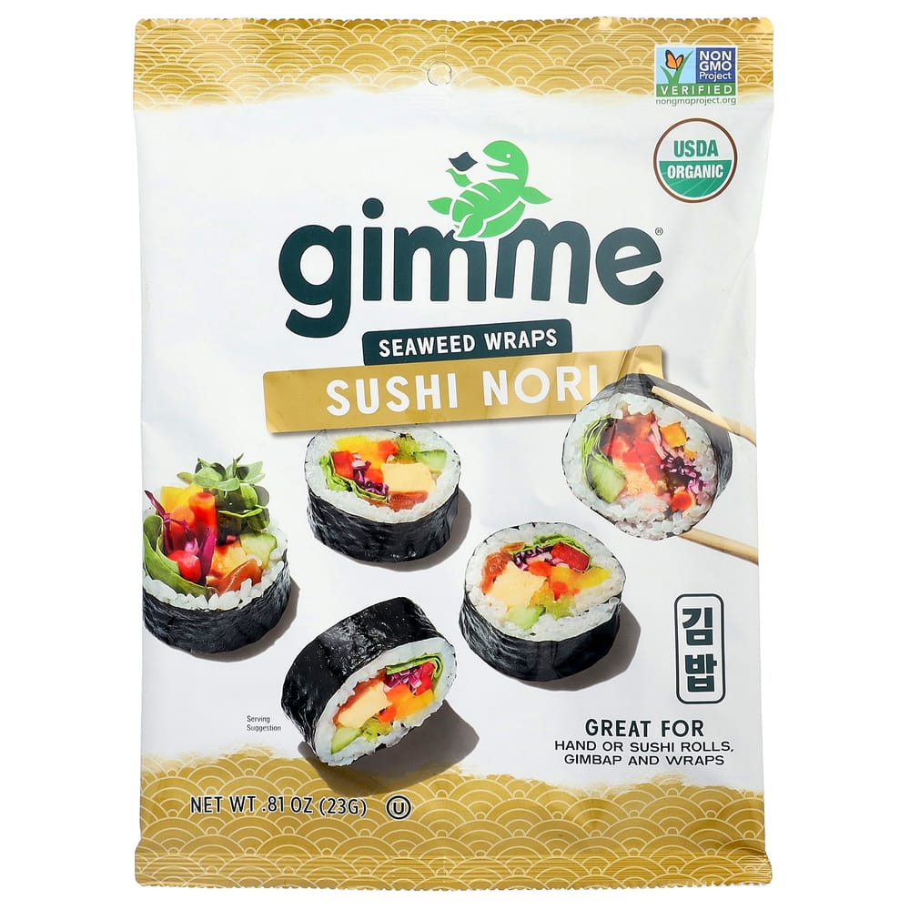 iHerb Sushi Nori Roasted Seaweed, 23g (0.81oz)