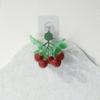 Creative Fake Fruit Skewers Magnets - Mini 5-Piece Set for Home Decor & Props