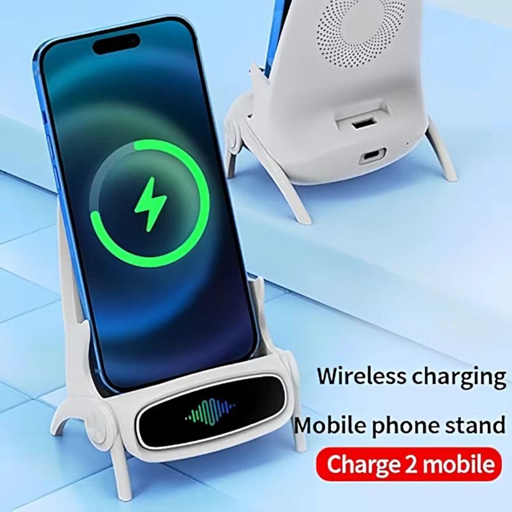Fast Charging Desktop Phone Stand Phone Lazy Holder for iPhone/Samsung/Xiaomi Phones Tablet