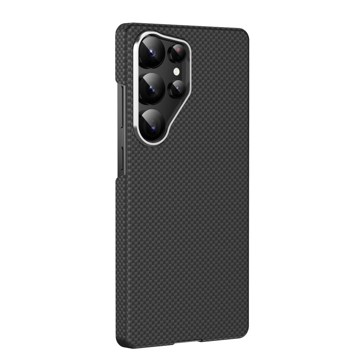 Compatible Samsung S26 Ultra Magnetic Phone Case, Nano Carbon Fiber Texture, Ultra-thin PC Hard Shell for Samsung S25 Plus. Samsung S26 Ultra