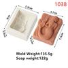 3D Mermaid Silicone Soap Mold DIY Ocean Goddess Candle Resin Making Geometry Square Chocolate Mold Home Decor Crafts Gifts