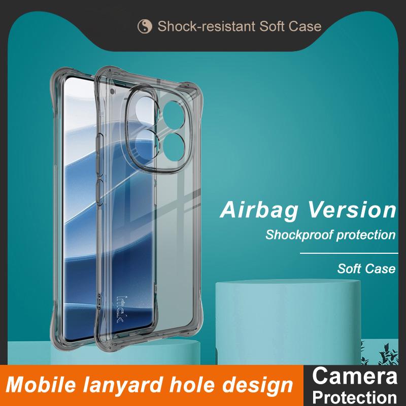 IMAK For Xiaomi Redmi Note 14 Pro 5G/Poco X7 5G Case TPU Phone Cover Airbag Shockproof Protection